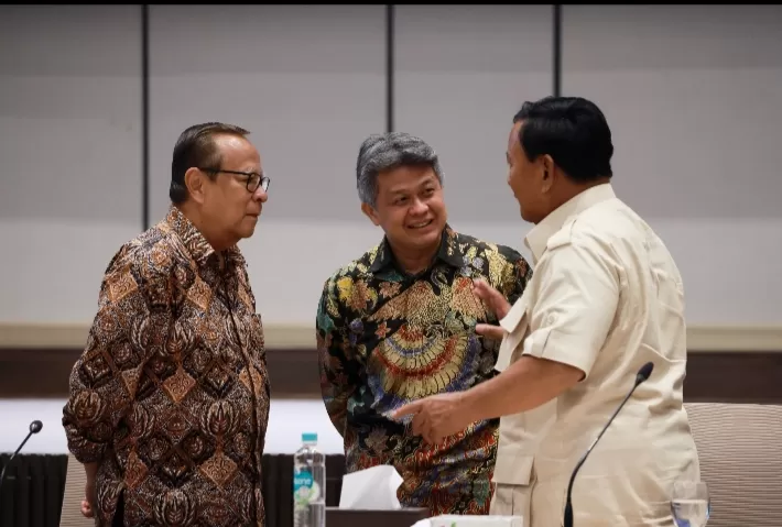 Foto: Prabowo bertemu dengan para petinggi agama katolik  (TKN Prabowo Gibran )