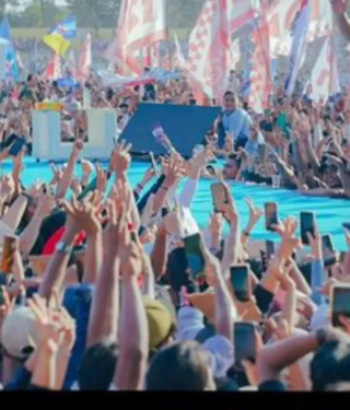 Foto: Suasana pada kegiatan Prabowo Gibran  (@tkpmedan)