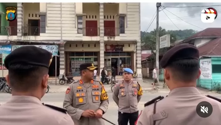 Foto: Polres Madina ingatkan pemilik tambang agar jangan melakukan kegiatan yang tidak punya ijin (@polresmadina)