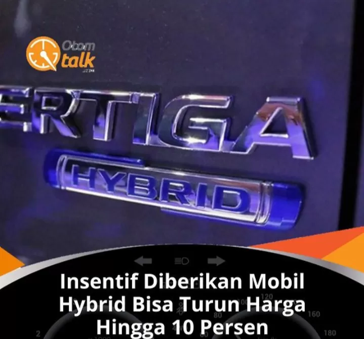 Foto: Ilustrasi milobik hybrid jenis Suzuki (Instagram otomtalk )