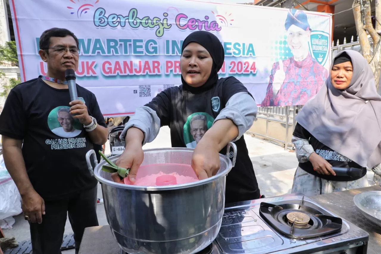 Kowarteg Ganjar Kenalkan Cita Rasa Nusantara Lewat Pembuatan Kue Sentiling Pojok Satu