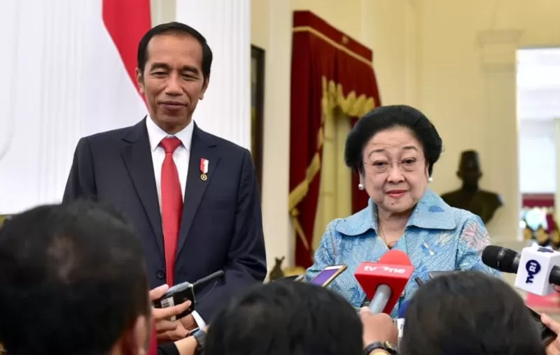 Ketua Umum PDIP Megawati Soekarnopuri  kecewa berat dengan Jokowi. Jokowi vs Megawati kian panas.  (Setkab.go.id)