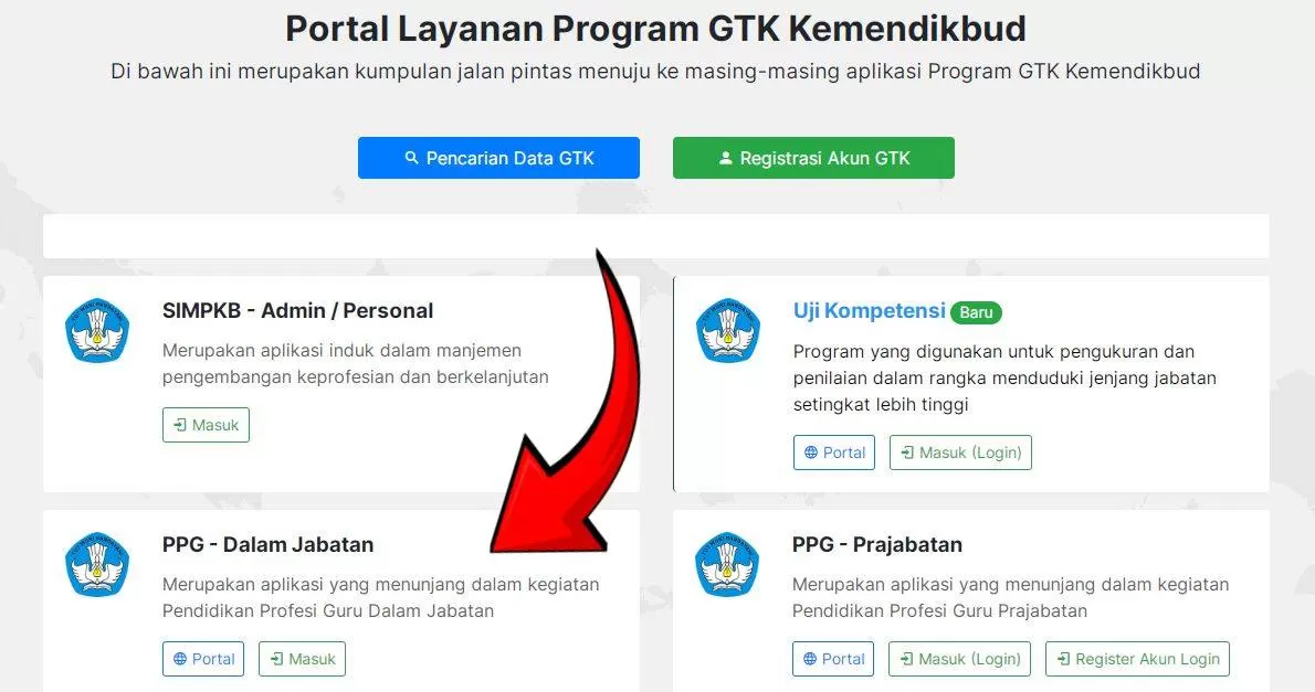 PPG Daljab 2024: Banyak Yang Tidak Sadar, Contoh Tampilan Akun SIMPKB ...