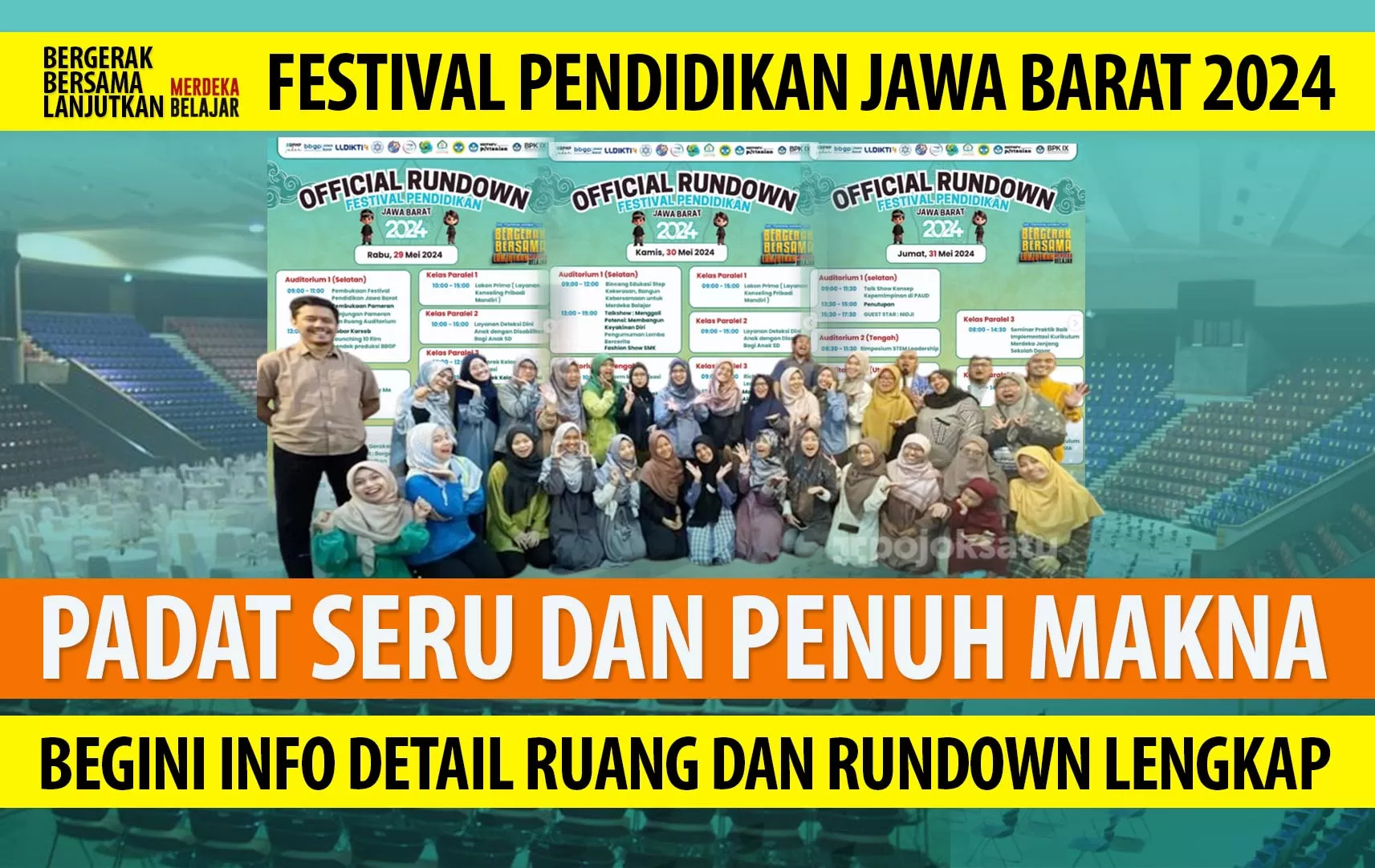 Festival Pendidikan Jawa Barat 2024, Begini Info Detail LOKASI Dan ...