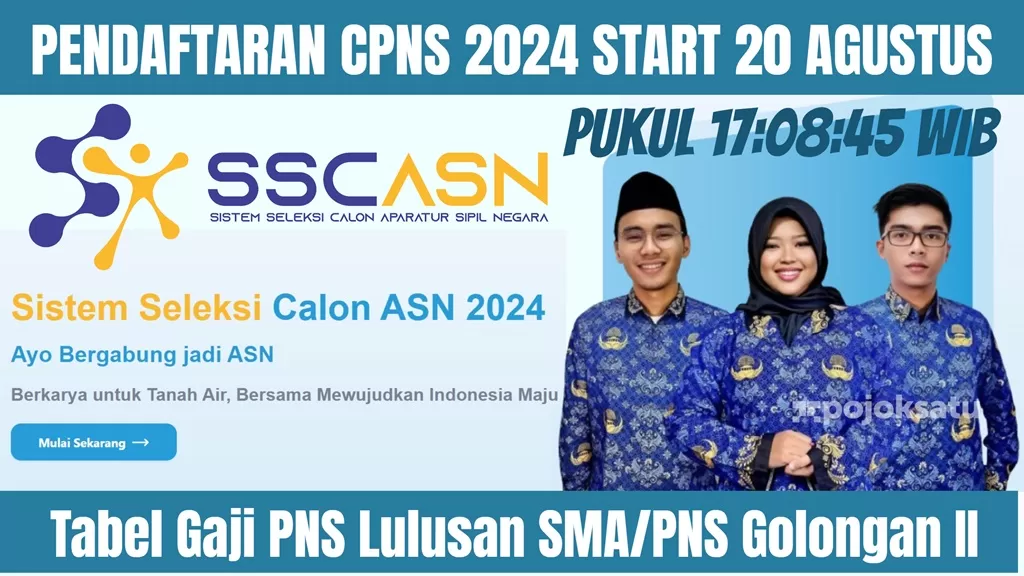 Pendaftaran CPNS 2024 Dibuka Jam 5 Sore, Ini Daftar Formasi Dibuka 9