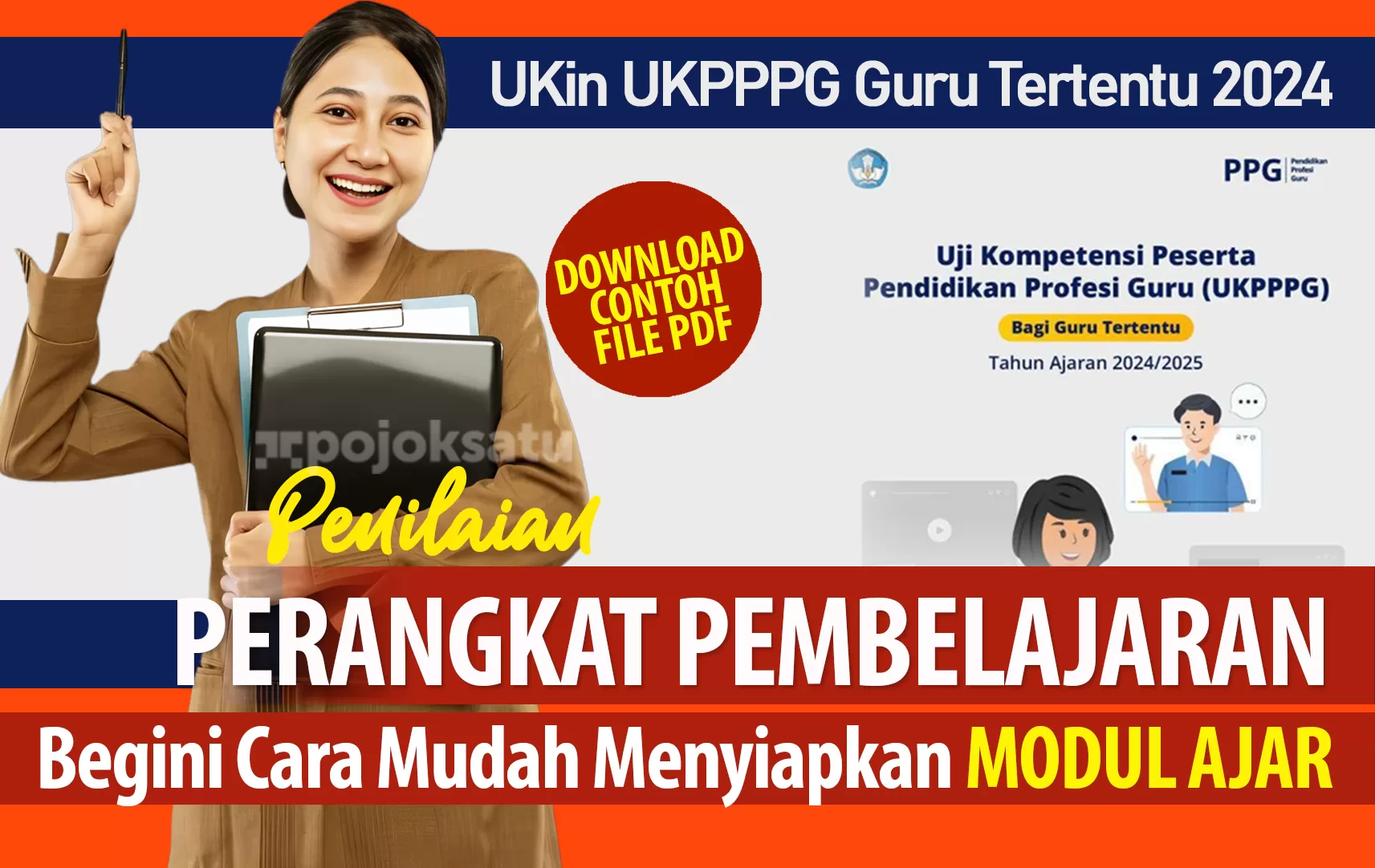 CARA MUDAH Membuat Modul Ajar Di PPG Guru Tertentu, Download Contoh ...