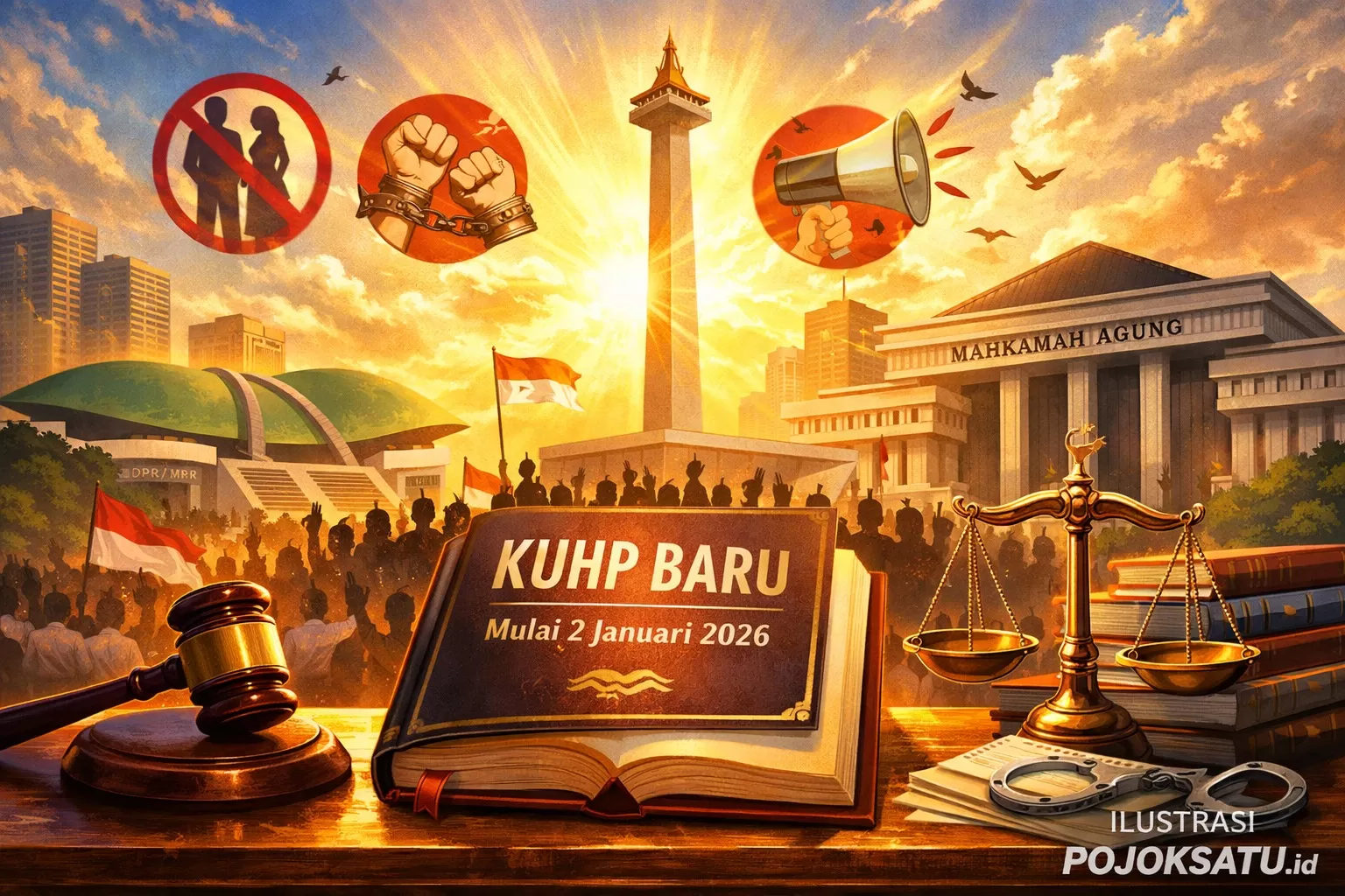 Mulai 2 Januari 2026 Hidup Warga Indonesia Berubah Total! 10 Aturan ...