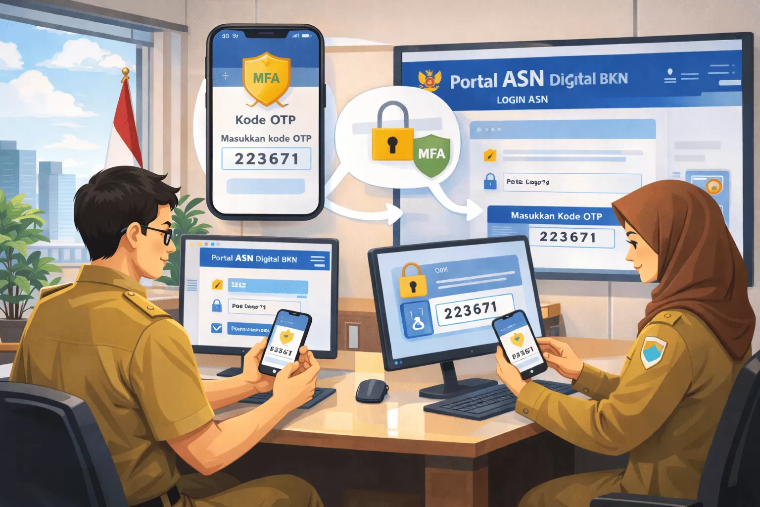 One Time Code Asn Digital Login ASN Digital Gagal dan OTP Bermasalah? Ini Solusi Lengkap Aktivasi ...