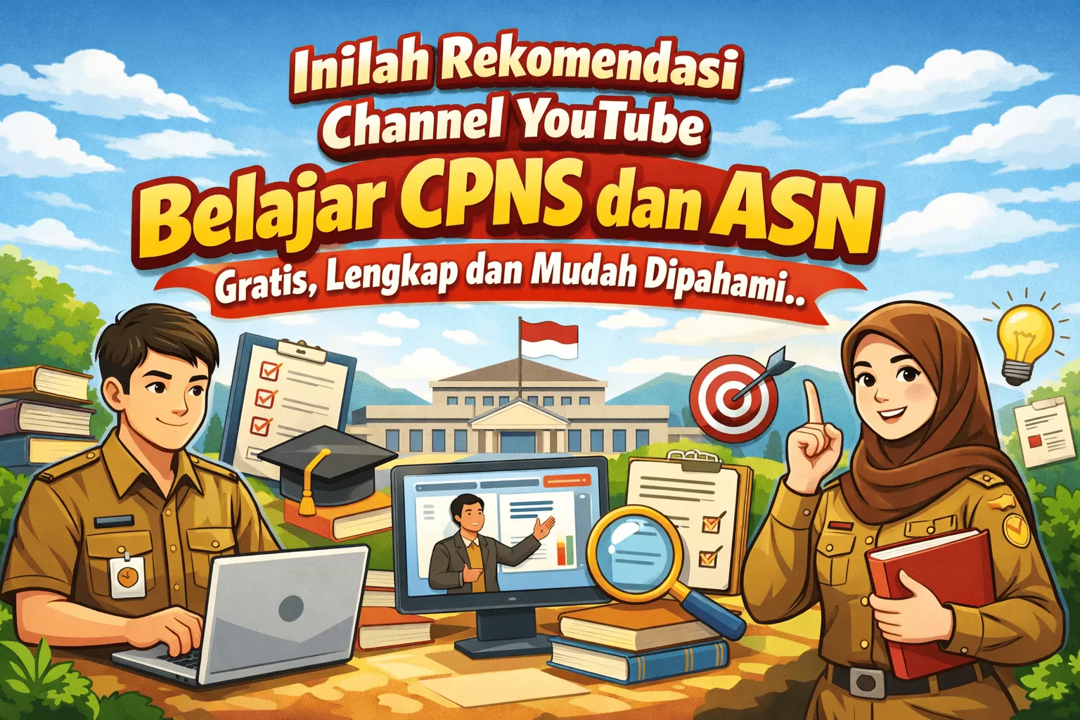 Inilah Rekomendasi Channel YouTube Belajar CPNS dan ASN Gratis, Lengkap ...