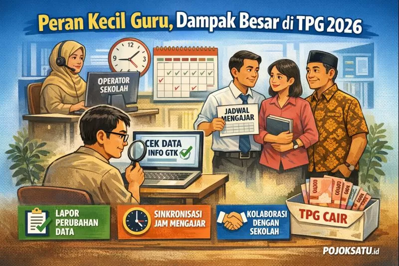 Sistem Baru TPG 2026 Menuntut Data Bersih, Ini Peran Kecil Guru yang ...