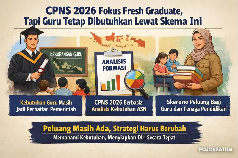 CPNS 2026 Fokus Fresh Graduate, Tapi Guru Tetap Dibutuhkan Lewat Skema ...