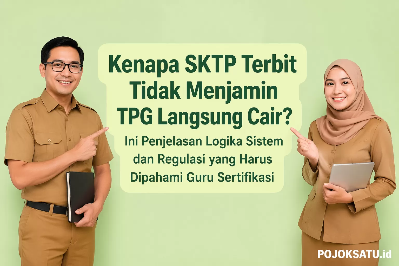 Sktp Kenapa SKTP Terbit Tidak Menjamin TPG Langsung Cair? Ini Penjelasan ...