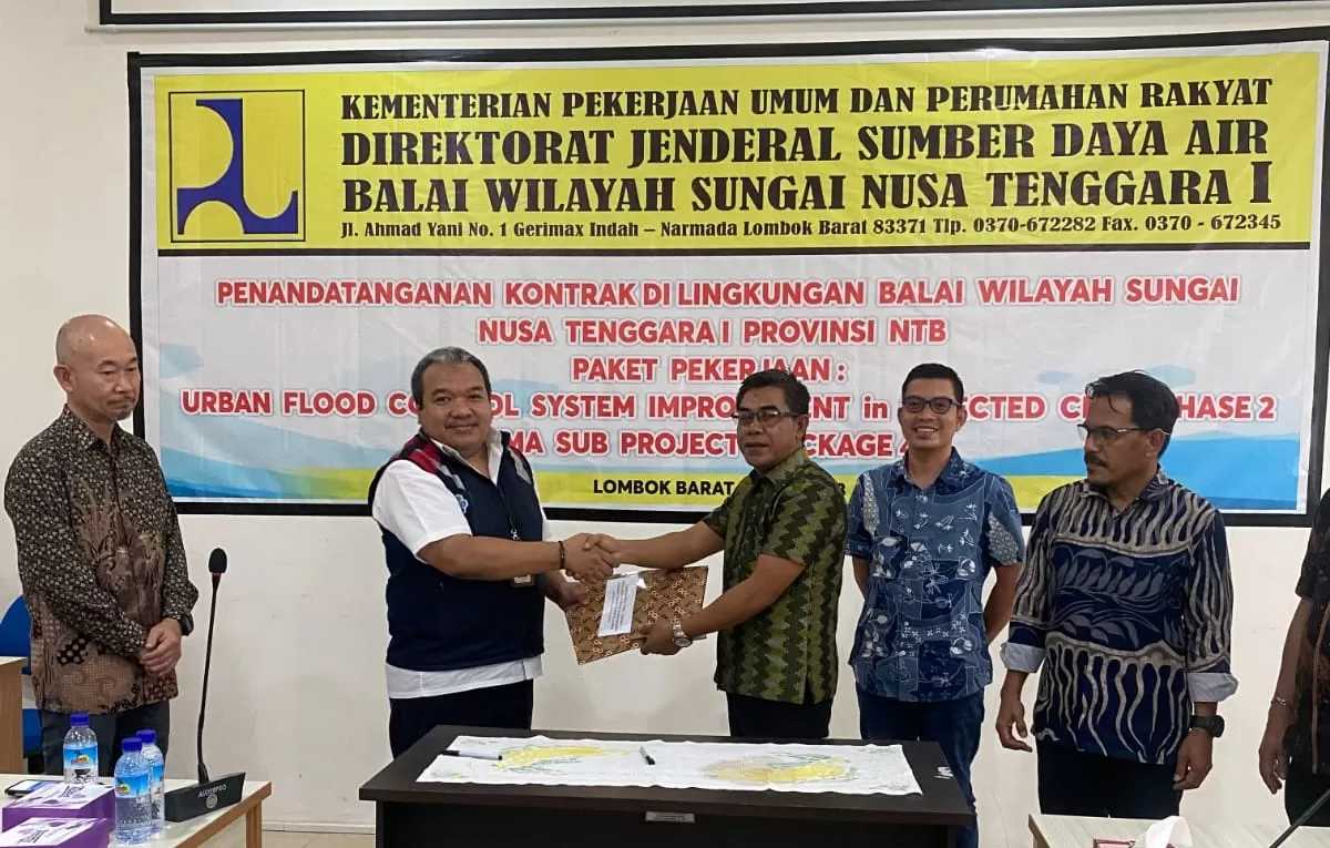 Waskita Kerjakan Proyek Urban Flood Control System Improvement In ...