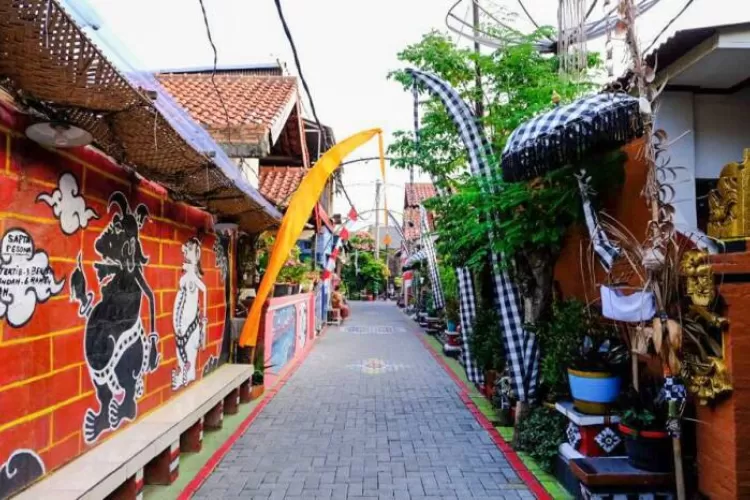 Tampilan dan suasana Kampung Bali, Bekasi. (travel.indozone.id)