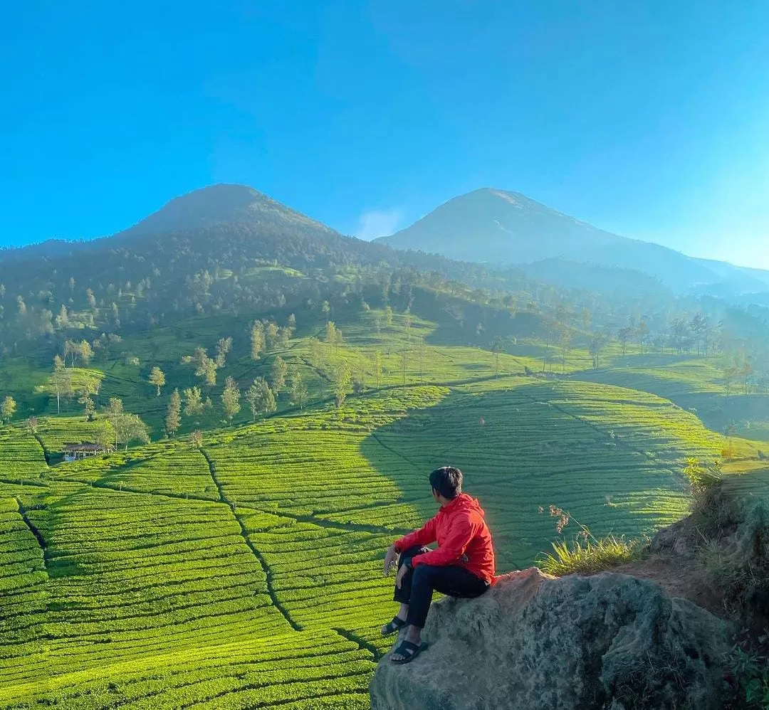 gambar pemandangan gunung yang indah