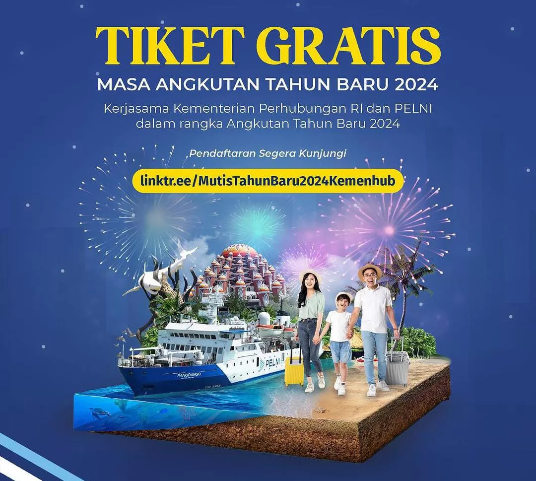 PELNI Dan Kemenhub Bagikan Ribuan Tiket Gratis Dalam Rangka Sambut ...