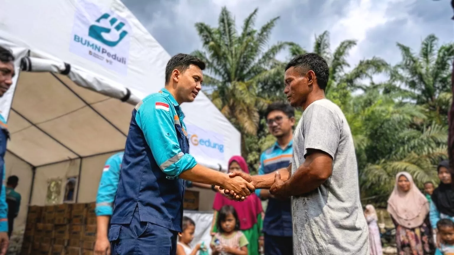 WEGE menyalurkan bantuan kemanusiaan sekaligus mendukung upaya pemulihan pascabencana banjir yang melanda sejumlah wilayah di Aceh, Sumatera Utara, dan Sumatera Barat. (DOK. WEGE)