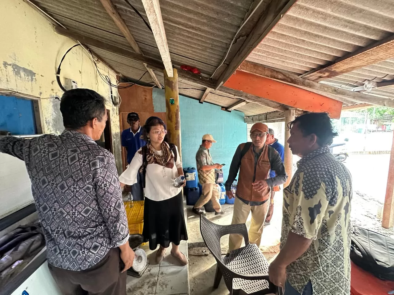 PHE OSES dorong profesionalisme Koperasi Nelayan Mina Harapan Lestari di Kepulauan Seribu melalui pelatihan manajemen dan penanganan ikan laut. (Dok. PHE OSES)