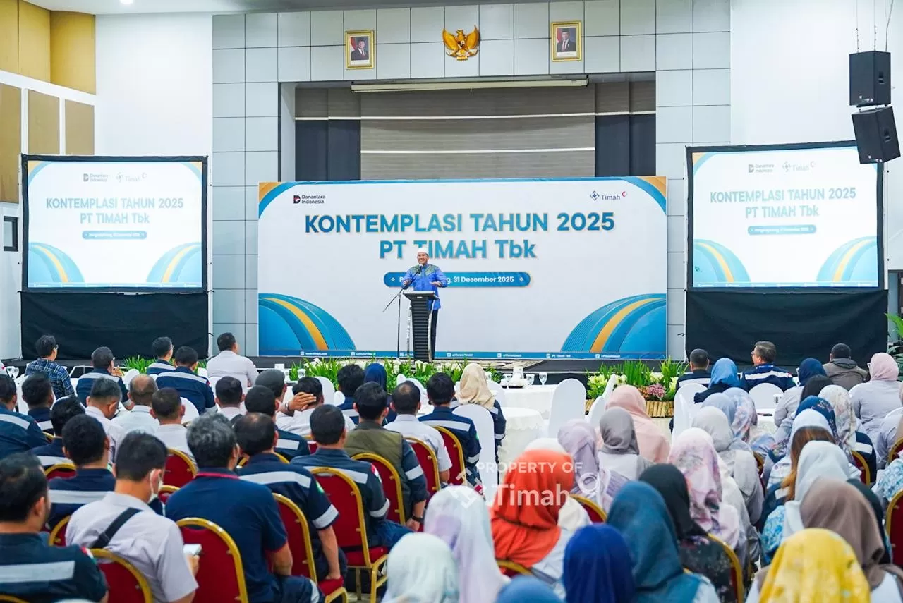  PT TIMAH Tbk gelar Contemplation 2025 untuk refleksi, motivasi, dan persiapan menyambut 2026 dengan semangat baru. (Dok. PT Timah)