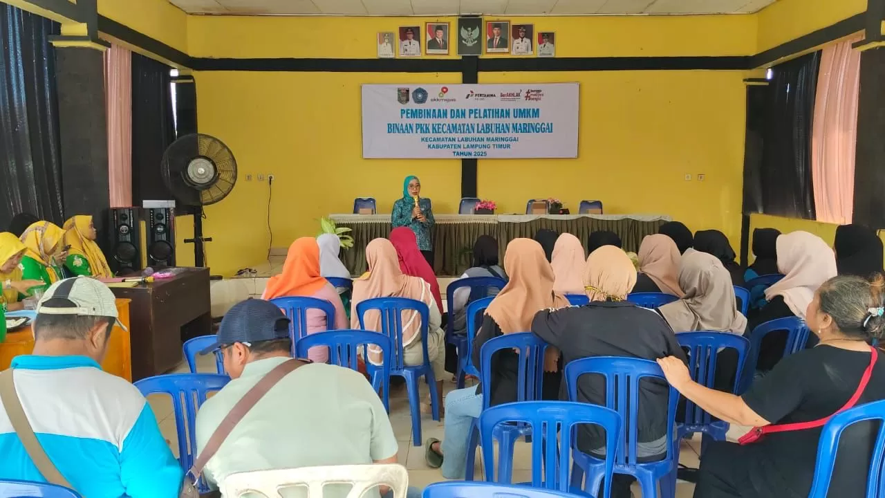 Program Sahabat Pesisir PHE OSES memperkuat UMKM perikanan di Labuhan Maringgai melalui bantuan sarana, pelatihan, dan pendampingan berkelanjutan. (Dok. PHE OSES)