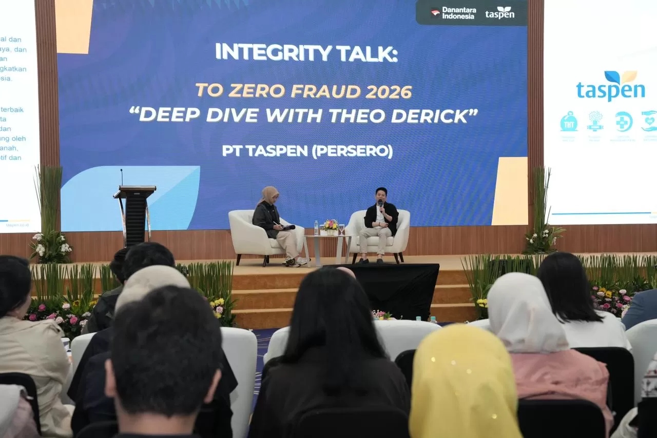 TASPEN menegaskan komitmen Zero Fraud 2026 melalui Integrity Talk guna memperkuat budaya integritas dan tata kelola bersih di seluruh organisasi. (Dok. TASPEN)
