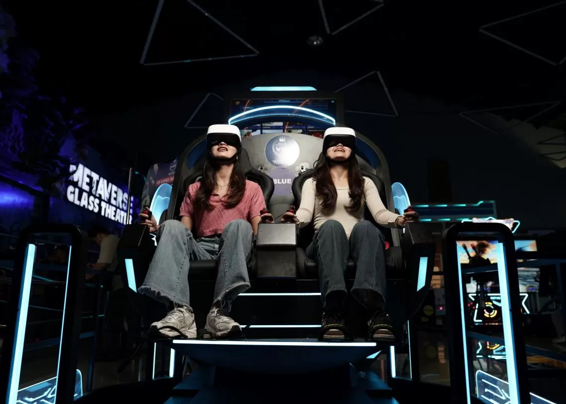 Virtual Immersive Park Jatim Park 2 Batu hadirkan wisata digital futuristik dengan teknologi VR, AR, dan puluhan wahana seru untuk semua usia. (jtp.id)