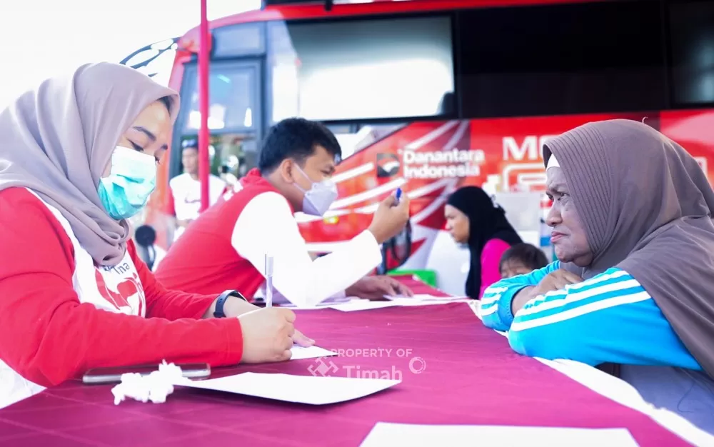 Program Mobile Health PT TIMAH Tbk sepanjang 2025 melayani 7.114 warga di Bangka Belitung dan Kepri dengan layanan kesehatan gratis dan langsung ke masyarakat. (Dok. PT Timah)