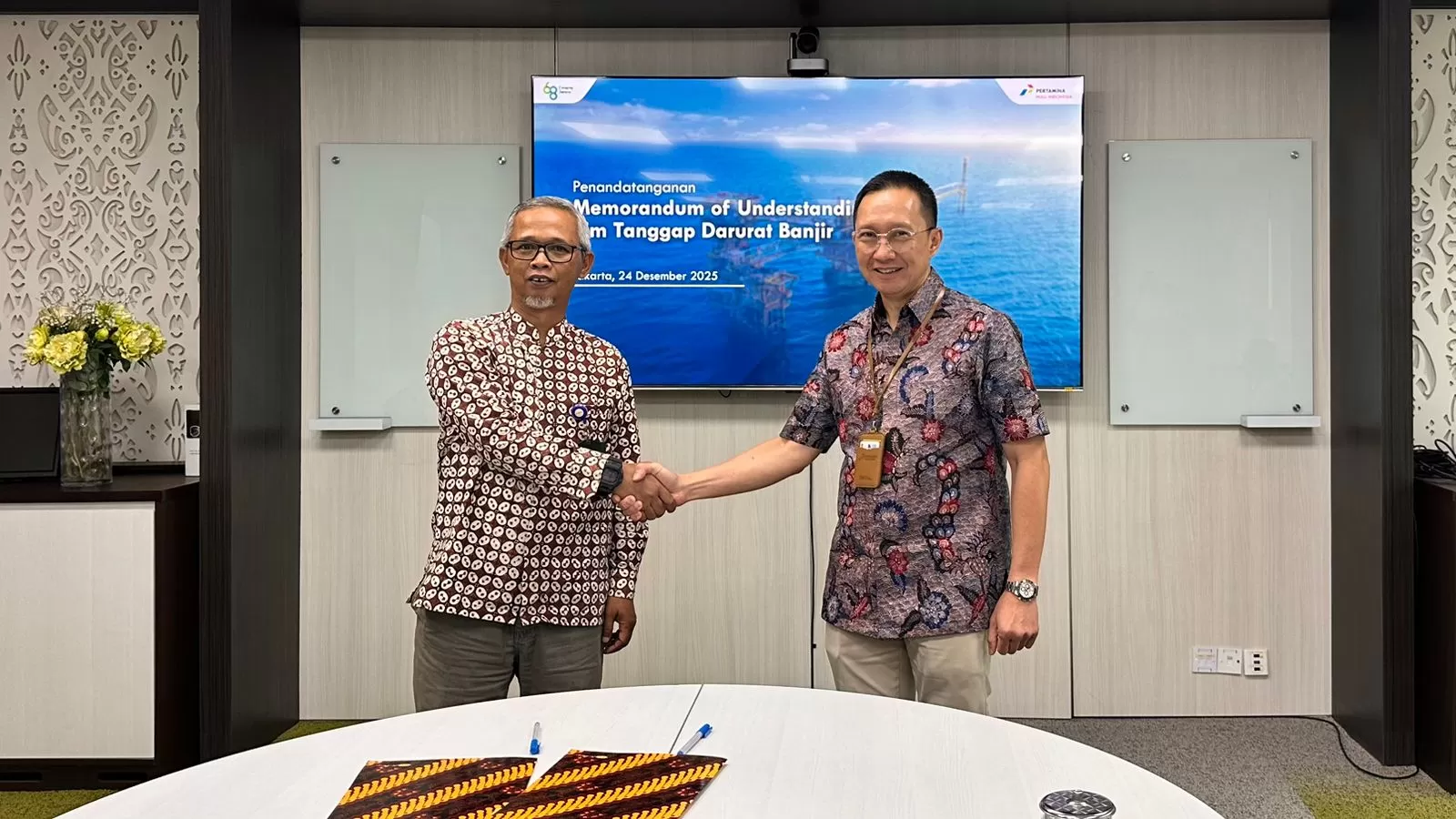 PHI dan SALAKHA meneken MoU untuk membentuk Tim Tanggap Darurat Banjir sebagai upaya memperkuat kesiapsiagaan dan kolaborasi kebencanaan. (Dok. PHI)