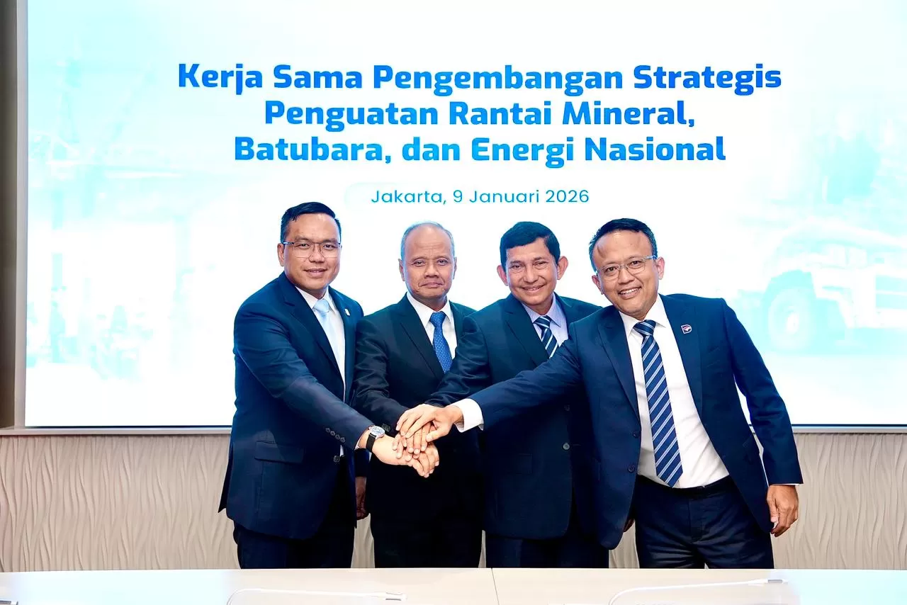 Kolaborasi Pertamina dan MIND ID hadirkan DME dan SNG dari batu bara demi mengurangi impor LPG dan memperkuat ketahanan energi nasional. (Dok. Pertamina)