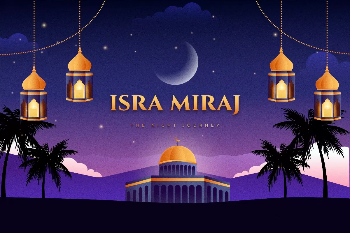 Ilustrasi - Sejarah Isra Mi&rsquo;raj Nabi Muhammad SAW, latar belakang, kronologi perjalanan, hingga hikmah pentingnya sholat bagi umat Islam. (Freepik/freepik)