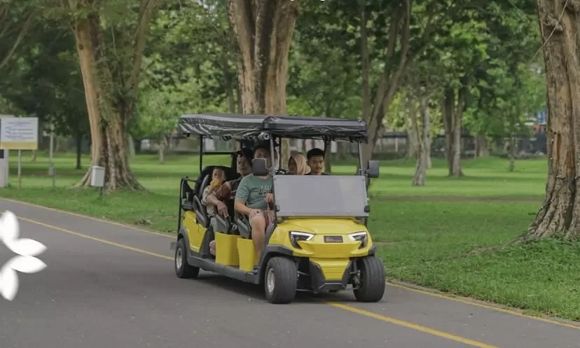 Golf Car, Tayo Ride, Ninebot, hingga sepeda, semua tersedia untuk bantu kamu menjelajah kawasan Candi Prambanan dengan lebih praktis.