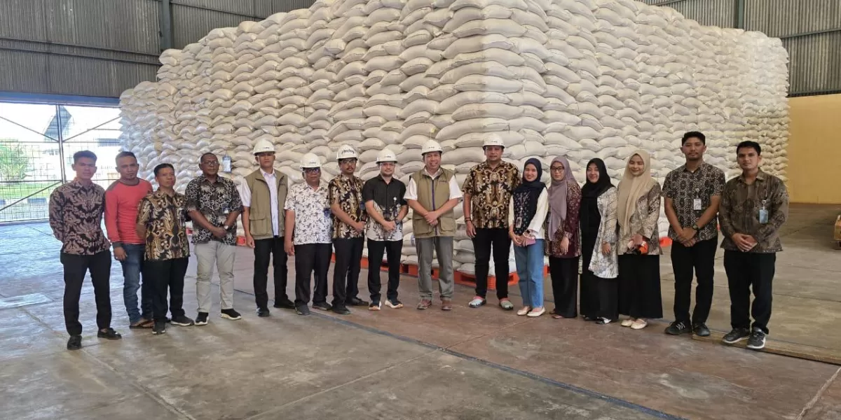 BULOG Aceh memastikan stok beras dan pangan sangat aman menjelang Tradisi Megang, Ramadan, dan Idulfitri 2026 dengan distribusi yang terkendali. (Dok. BULOG)