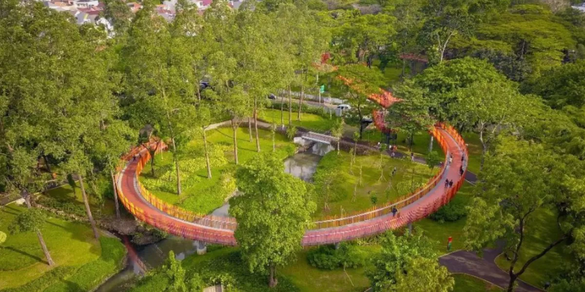 Tebet Eco Park, salah satu taman di Jakarta Selatan