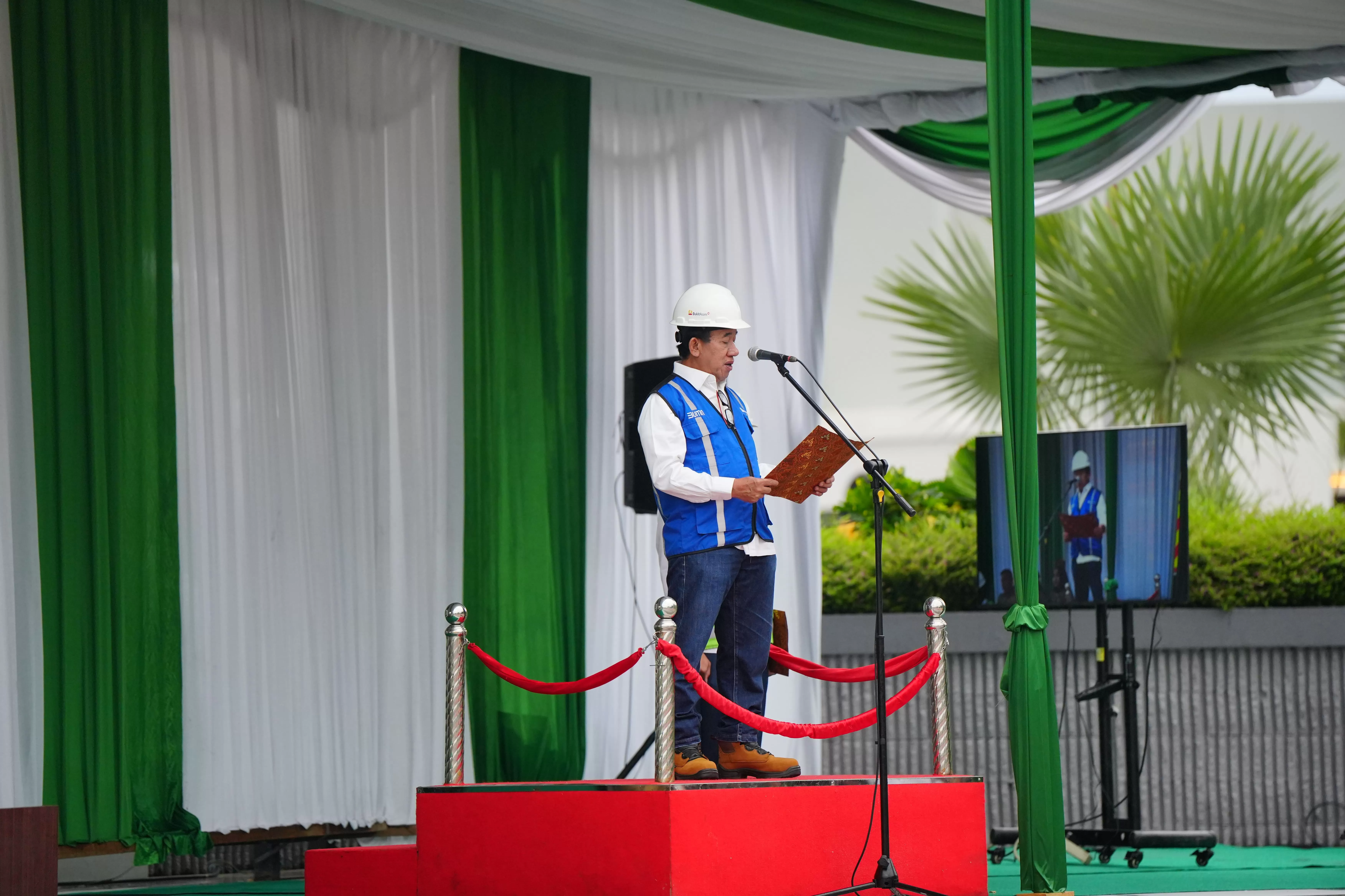 Budaya K3 yang profesional, andal, dan kolaboratif terus diperkuat PTBA dalam peringatan Bulan K3 Nasional 2026.