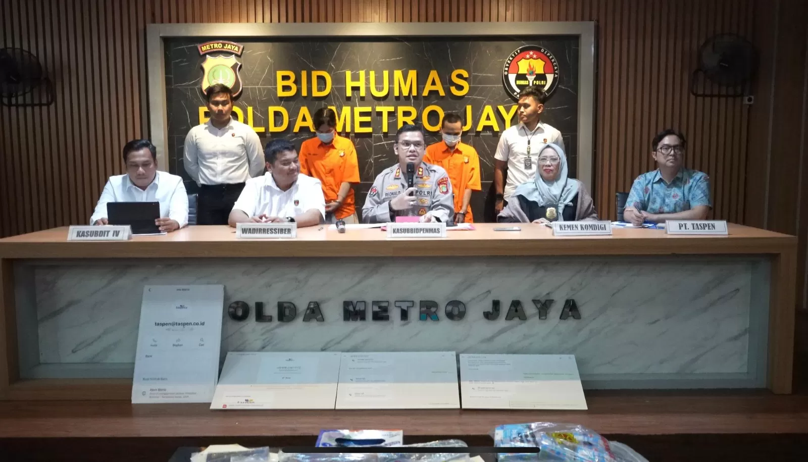 Vonis pelaku penipuan digital mengatasnamakan TASPEN menegaskan komitmen perlindungan peserta dan penguatan keamanan data. (Dok. TASPEN)