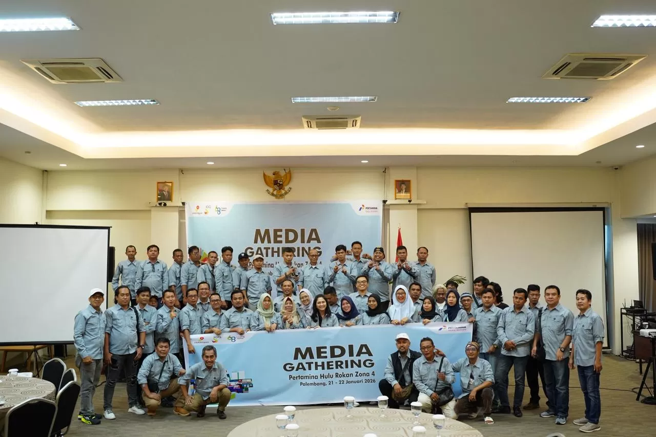 Pertamina Hulu Rokan (PHR) Zona 4 menggelar media gathering di Palembang, Sumatera Selatan. (DOK. PHR)