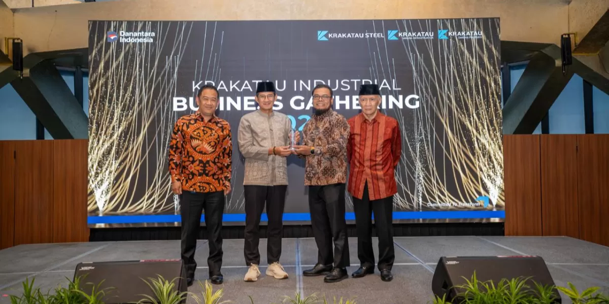 Krakatau Steel dorong investasi 2026 lewat Industrial Business Gathering, perkuat kawasan industri, gaet investor global, dan percepat transformasi menuju KEK. (Dok. Krakatau Steel)