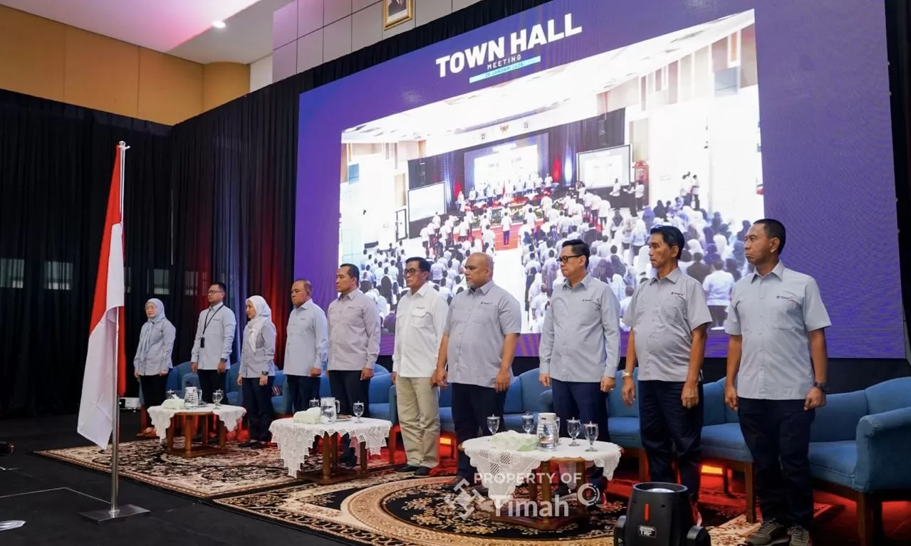 PT TIMAH Tbk menggelar Town Hall Meeting 2026 sebagai forum komunikasi strategis antara manajemen dan karyawan untuk menyampaikan capaian kinerja 2025 serta arah pengembangan perusahaan ke depan.