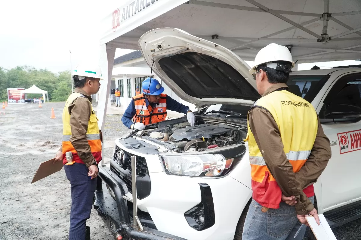 PTBA menggelar Kompetisi Safety Driving BK3N 2026 untuk meningkatkan keselamatan berkendara dan budaya K3 di area tambang. (Dok. PTBA)