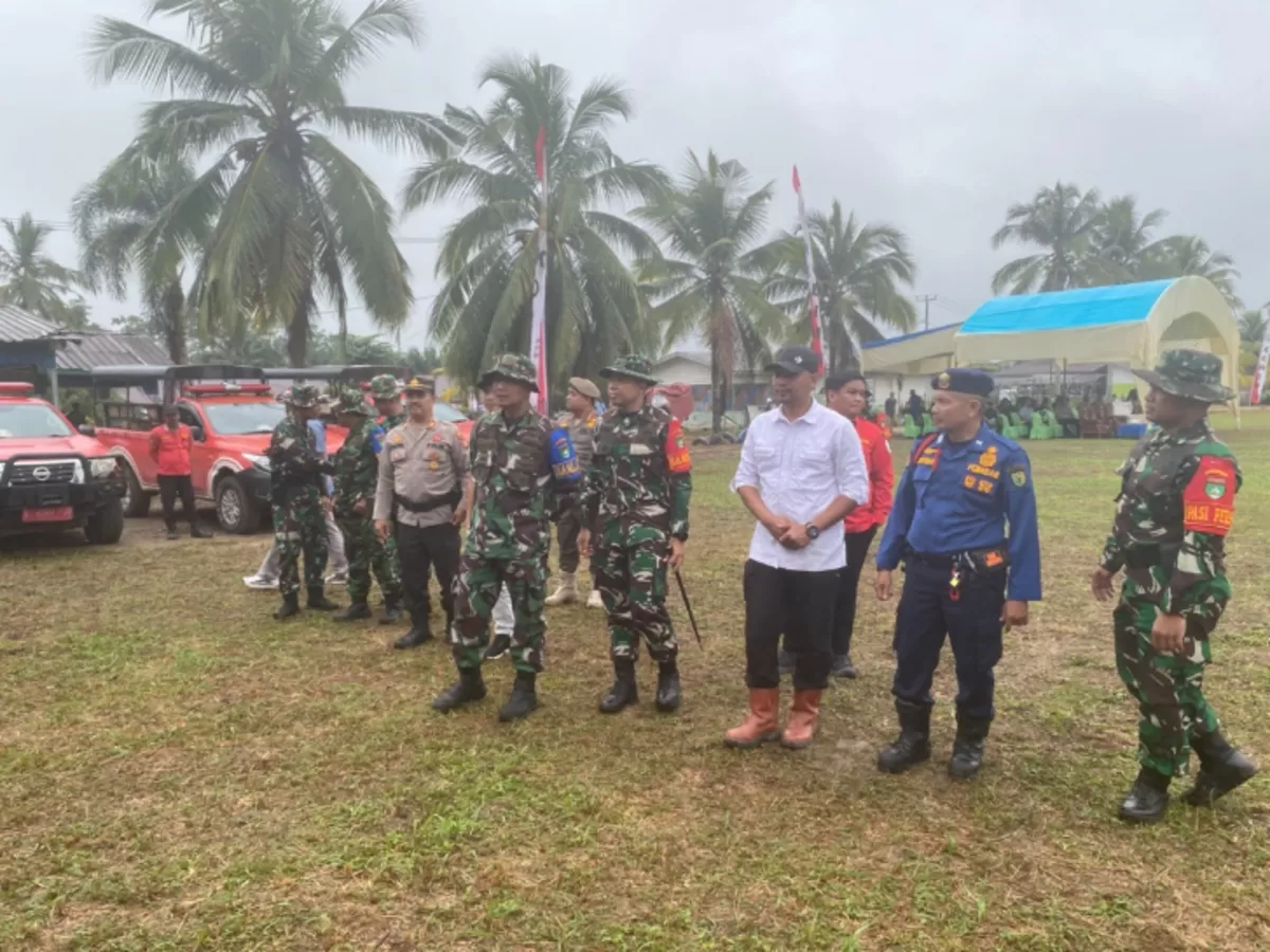 Sepanjang awal 2026, karhutla melanda 10 daerah di Riau. PTPN IV Regional III memperkuat kolaborasi lintas instansi untuk pencegahan. (Dok. PTPN IV Regional III)