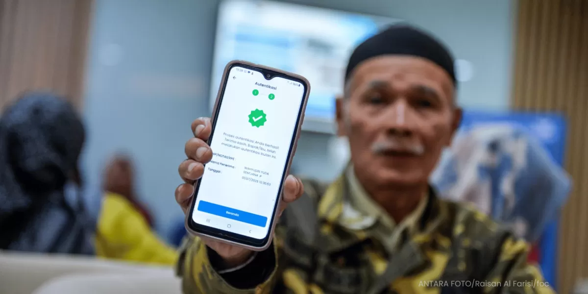 Autentikasi awal bulan membantu TASPEN memastikan manfaat pensiun diterima oleh peserta yang berhak.