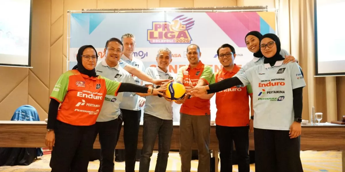 Jakarta Pertamina Enduro siap jalani laga kandang Proliga 2026 di Malang, didukung penuh Pertamina Group dan berbagai aktivitas pendukung. (Dok. Pertamina)