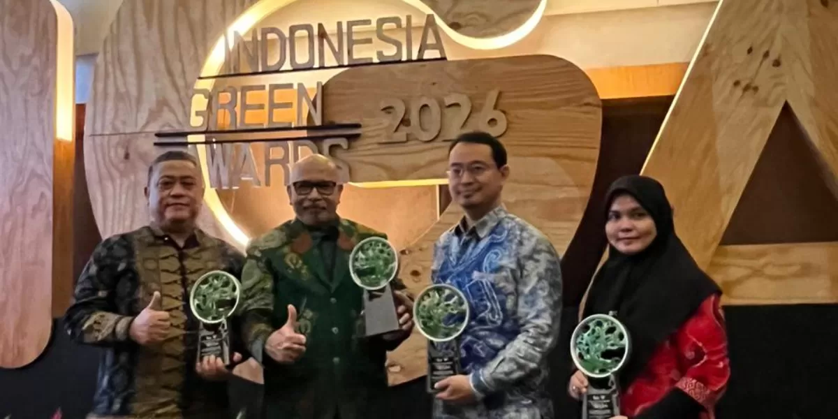 PHE ONWJ meraih tujuh penghargaan Indonesia Green Awards 2026 berkat inovasi hijau, program berkelanjutan, dan komitmen kuat terhadap lingkungan serta sosial. (Dok. PHE ONWJ)