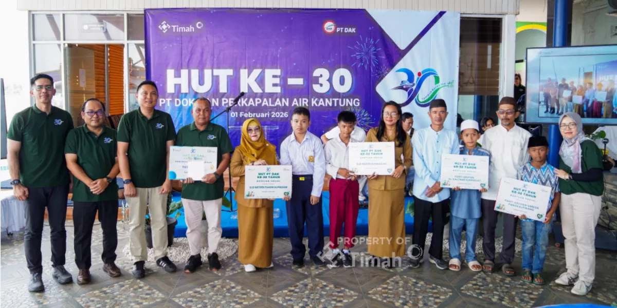 PT DAK merayakan 30 tahun dengan donor darah dan bantuan sosial untuk SLB dan panti asuhan di Bangka dan Lombok sebagai wujud komitmen sosial. (Dok. PT Timah)