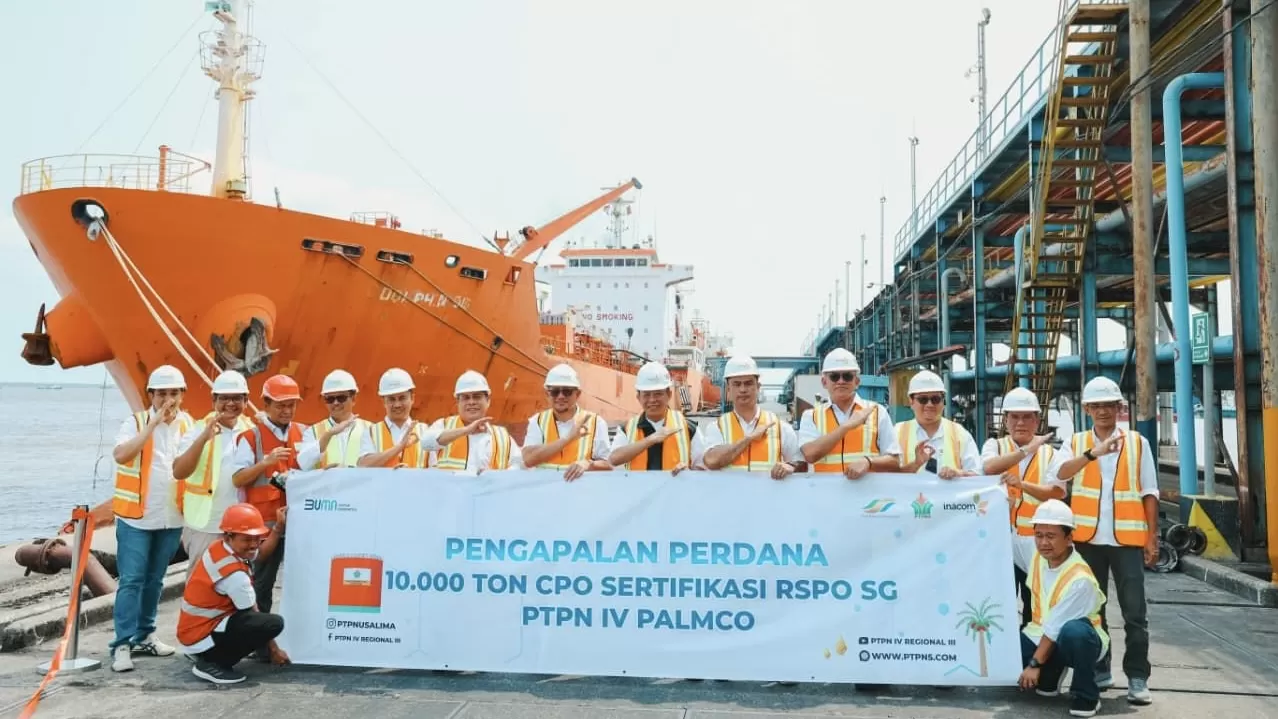Produk sawit berkelanjutan menjadi sumber premium price bagi PTPN IV PalmCo.