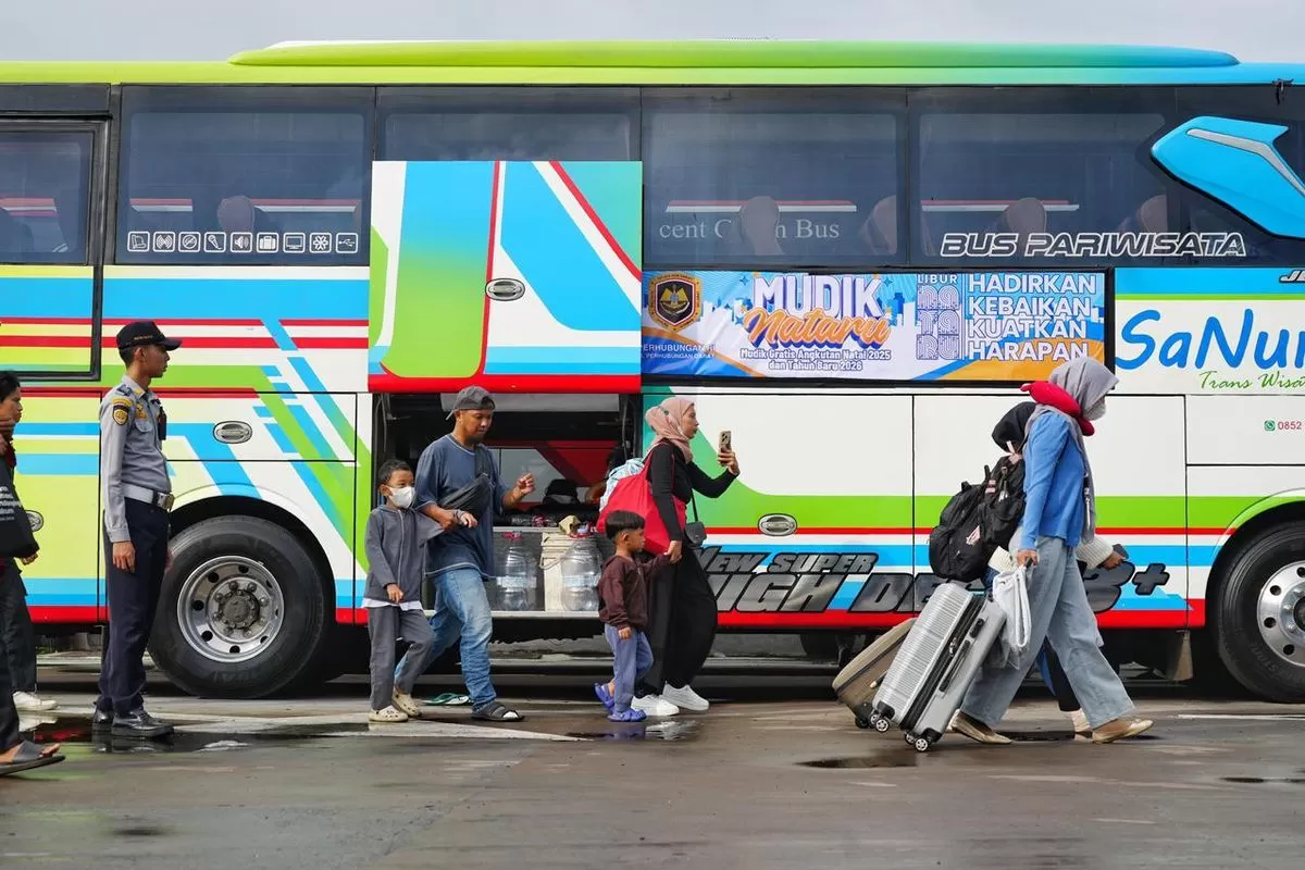 Mudik Gratis Lebaran 2026 dari Pemprov Jateng kembali dibuka. Simak jadwal, syarat, cara daftar, dan waktu keberangkatan di sini. (Dok. Kemenhub)