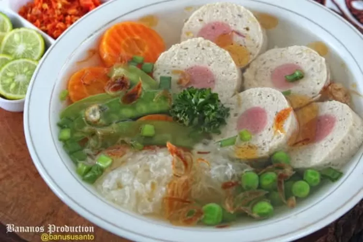 Sup galantin asal Solo ini mendapat pengaruh kuat dari kuliner Prancis. (@banususanto via Facebook/Resep Istimewa )