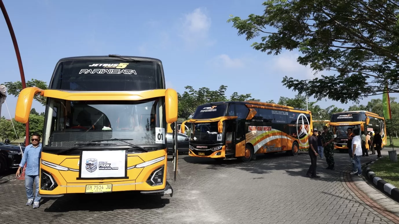 Menyambut Idulfitri 1447 H, PTPN IV PalmCo menyiapkan ribuan kursi mudik gratis. Program ini menjadi wujud dukungan BUMN dalam menciptakan perjalanan mudik yang aman, nyaman, dan lancar.