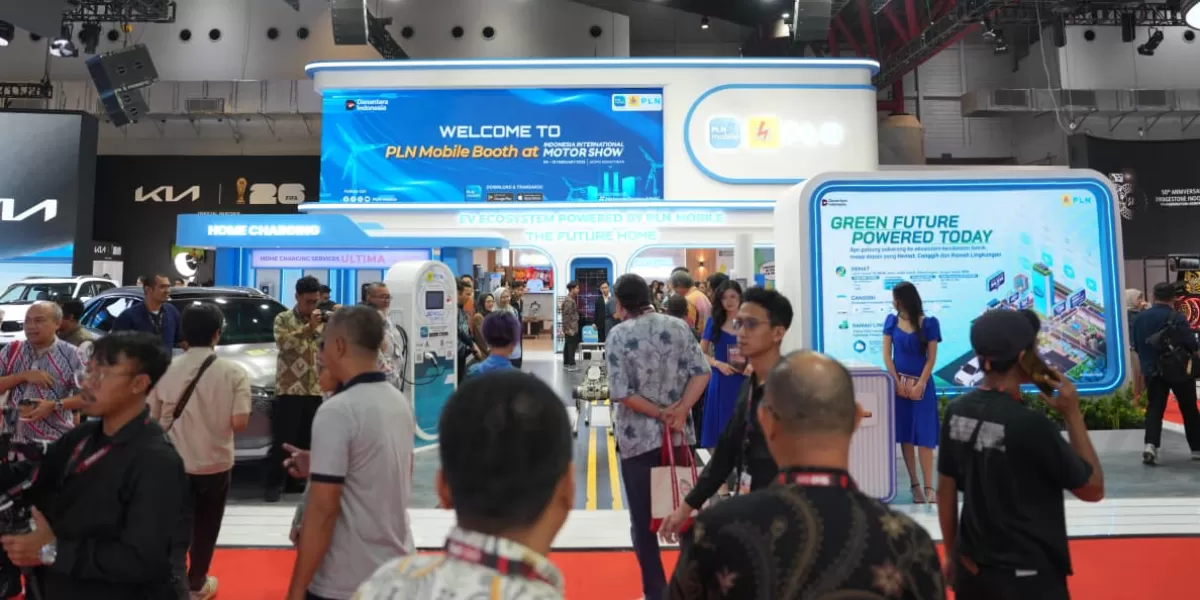 PLN hadir di IIMS 2026 dengan promo tambah daya 50%, diskon HCS, dan voucher listrik gratis hingga Juni 2026. (Dok. PLN)