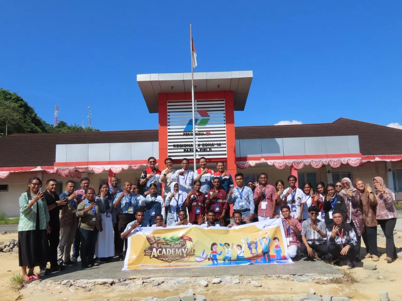 Pertamina EP Papua Field luncurkan Papua Field Academy untuk siapkan talenta OAP bersaing di industri migas nasional. (Dok. Pertamina EP Papua Field)